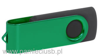 Twister usb pendrive ciemnozielono-czarny