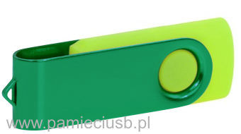 Twister usb pendrive ciemno zielony-jasnozielony-limonka